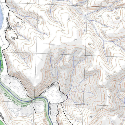 Getlost Map 75254-4 PRINCETOWN Victoria Topographic Map V16b 1:25,000 Preview 3