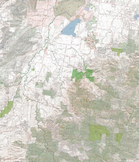 Getlost Map 8121-2 YINNAR Victoria Topographic Map V16b 1:25,000 Preview 1