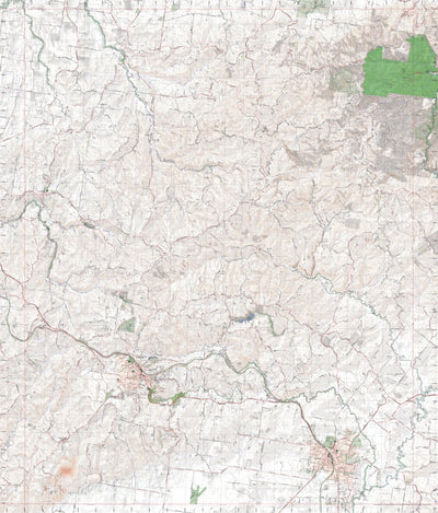 Getlost Map 85421-2 KORUMBURRA Victoria Topographic Map V16b 1:25,000 Preview 1