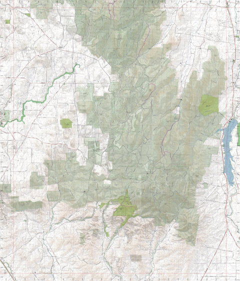 Getlost Map 85424-2 TALLANGALOOK Victoria Topographic Map V16b 1:25,000 Preview 1