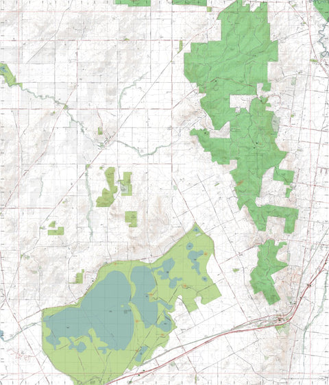 Getlost Map 8125-3 GLENROWAN Victoria Topographic Map V16b 1:25,000 Preview 1