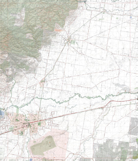 Getlost Map 8221-4 TRARALGON Victoria Topographic Map V16b 1:25,000 Preview 1