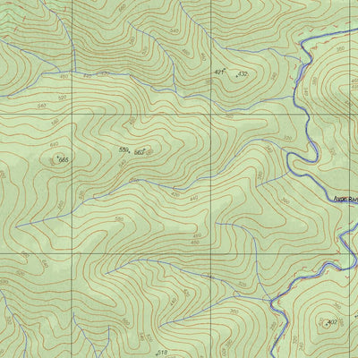 Getlost Map 8222-1 WELLINGTON Victoria Topographic Map V16b 1:25,000 Preview 2