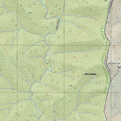 Getlost Map 8222-1 WELLINGTON Victoria Topographic Map V16b 1:25,000 Preview 3