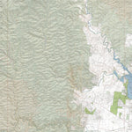 Getlost Map 8222-3 SEATON Victoria Topographic Map V16b 1:25,000 Preview 1