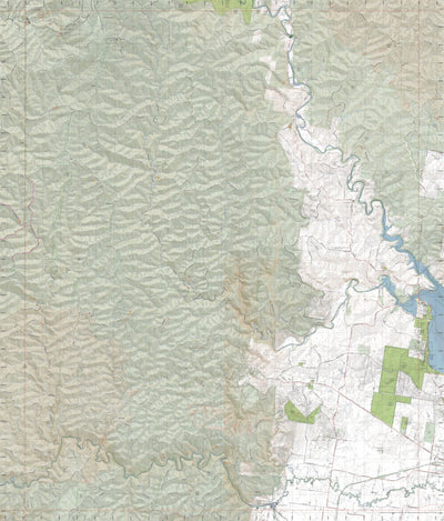 Getlost Map 8222-3 SEATON Victoria Topographic Map V16b 1:25,000 Preview 1