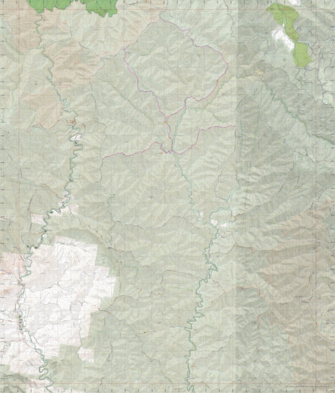 Getlost Map 8323-2 STEVE Victoria Topographic Map V16b 1:25,000 Preview 1