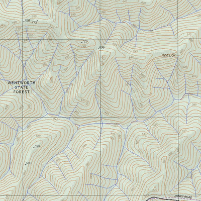 Getlost Map 8323-2 STEVE Victoria Topographic Map V16b 1:25,000 Preview 2