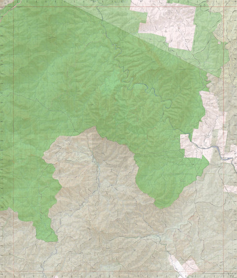 Getlost Map 8723-2 WANGARABELL Victoria Topographic Map V16b 1:25,000 Preview 1