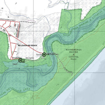 Getlost Map 82254-1 WOODSIDE Victoria Topographic Map V16b 1:25,000 Preview 3
