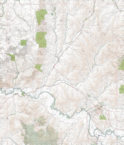 Getlost Map 85423-4 ALEXANDRA Victoria Topographic Map V16b 1:25,000 Preview 1