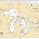 General Chart Of The Great Lakes Preview 1
