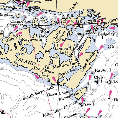 General Chart Of The Great Lakes Preview 3