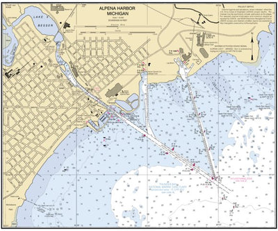 Alpena Harbor Michigan Inset Preview 1