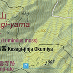 Kasagi-yama 笠置山 Hiking Map (Chubu, Japan) 1:20,000 Preview 3