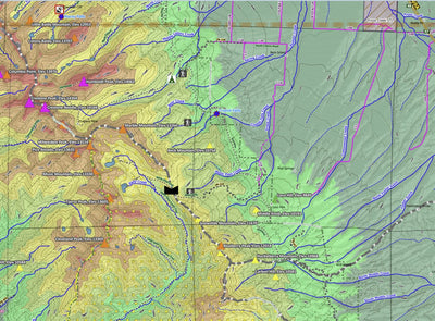 Blanca Peak, CO Exploration Map for Sightseeing Preview 2