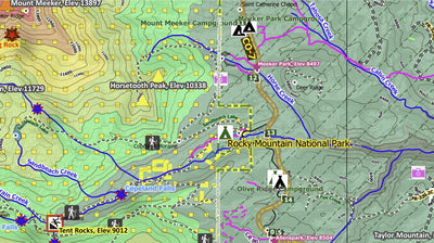 Estes Park, CO Exploration Map for Sightseeing Preview 3