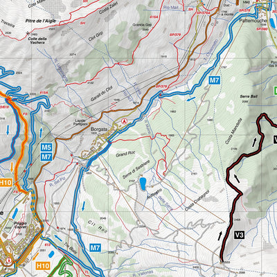 M-03 - MTB TRAIL MAP - Val Susa - Val Chisone Preview 2