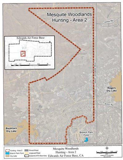 Edwards AFB Hunting Area 2 Preview 1