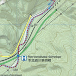 MAP 1/2 - Takinosawa to Shimukappu Packrafting (Mukawa River, Hokkaido, Japan) Preview 2
