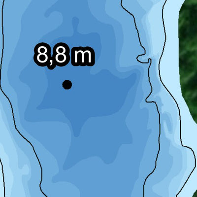 Bathymétrie lac Todd - zec Rivière-Blanche Preview 2