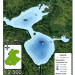 Bathymétrie des lacs Tic et Toc - zec Rivière-Blanche Preview 1