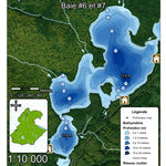 Bathymétrie lac des Passes - Baie #6-7 - zec Rivière-Blanche Preview 1