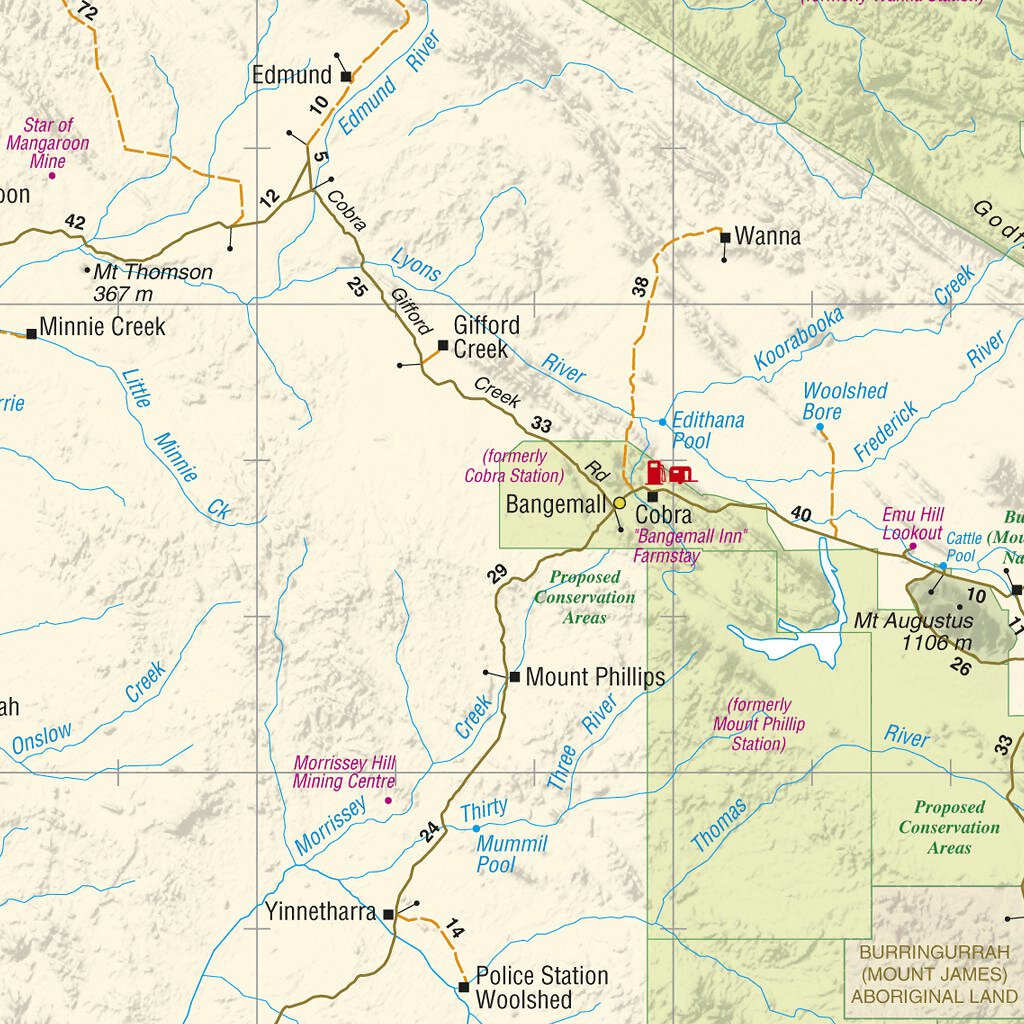 The Pilbara Map by Meridian Maps | Avenza Maps