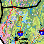 Secteur Tourilli Reserve Faunique des Laurentides Carte Preview 3