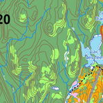Zone 20 - Secteur Tourilli Reserve Faunique des Laurentides Carte Preview 2
