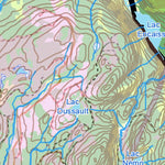 Zone 20 - Secteur Tourilli Reserve Faunique des Laurentides Carte Preview 3