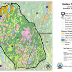 Zone 22 - Secteur Tourilli Reserve Faunique des Laurentides Carte Preview 1