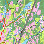 Zone 22 - Secteur Tourilli Reserve Faunique des Laurentides Carte Preview 3