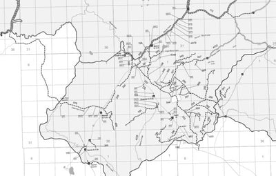 Salmon-Challis NF Middle Fork RD INSET Motor Vehicle Use Map 2023 Preview 1