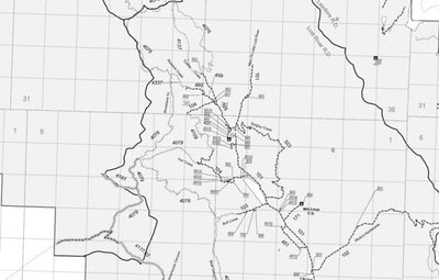 Salmon-Challis NF Lost River RD INSET Motor Vehicle Use Map East Side 2023 MVUM Preview 1