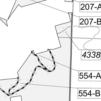 Salmon-Challis NF Lost River RD INSET B Motor Vehicle Use Map West Side 2023 MVUM Preview 3