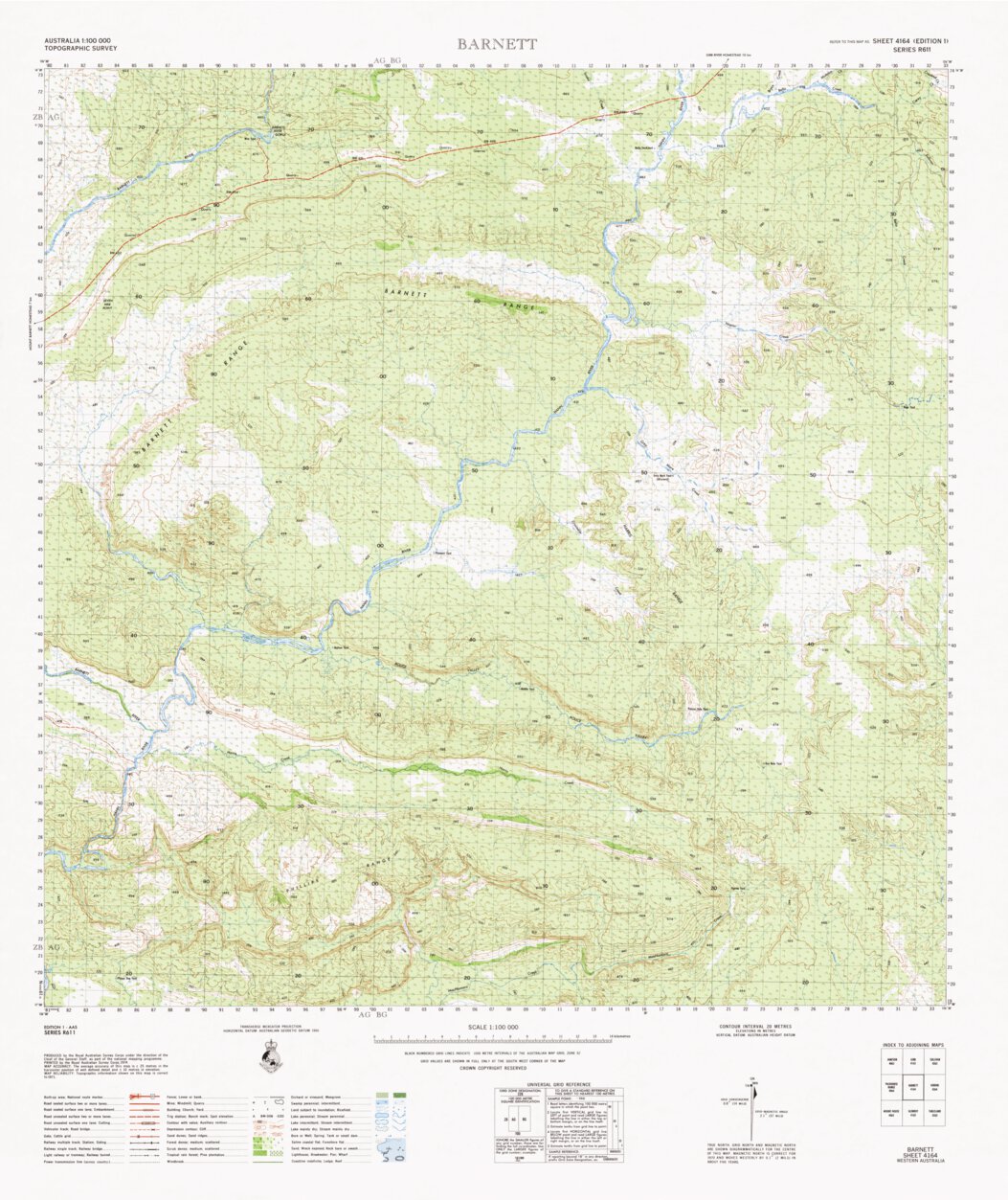 Barnett (4164) Map by Geoscience Australia | Avenza Maps