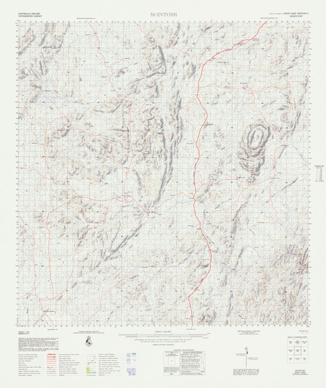 Mcintosh (4462) Map by Geoscience Australia | Avenza Maps