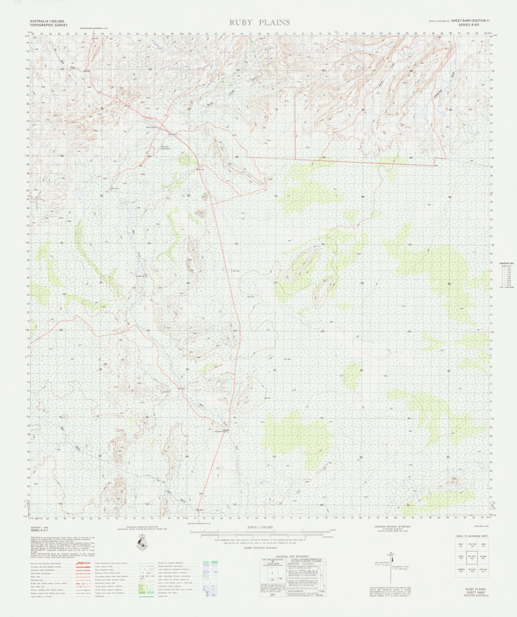 Ruby Plains (4460) Map by Geoscience Australia | Avenza Maps