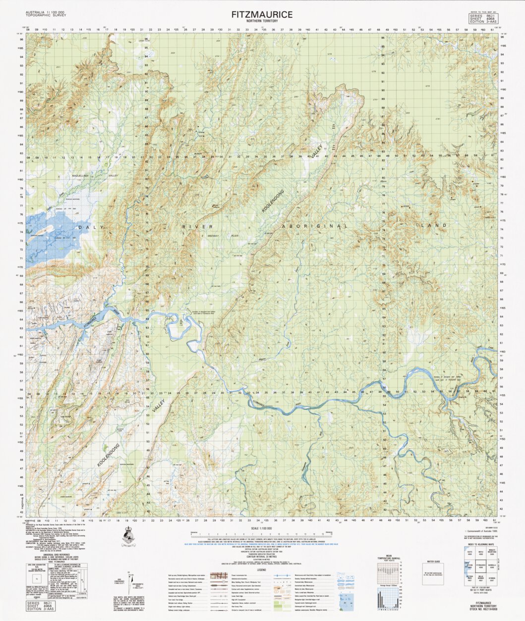 Fitzmaurice (4968) Map by Geoscience Australia | Avenza Maps