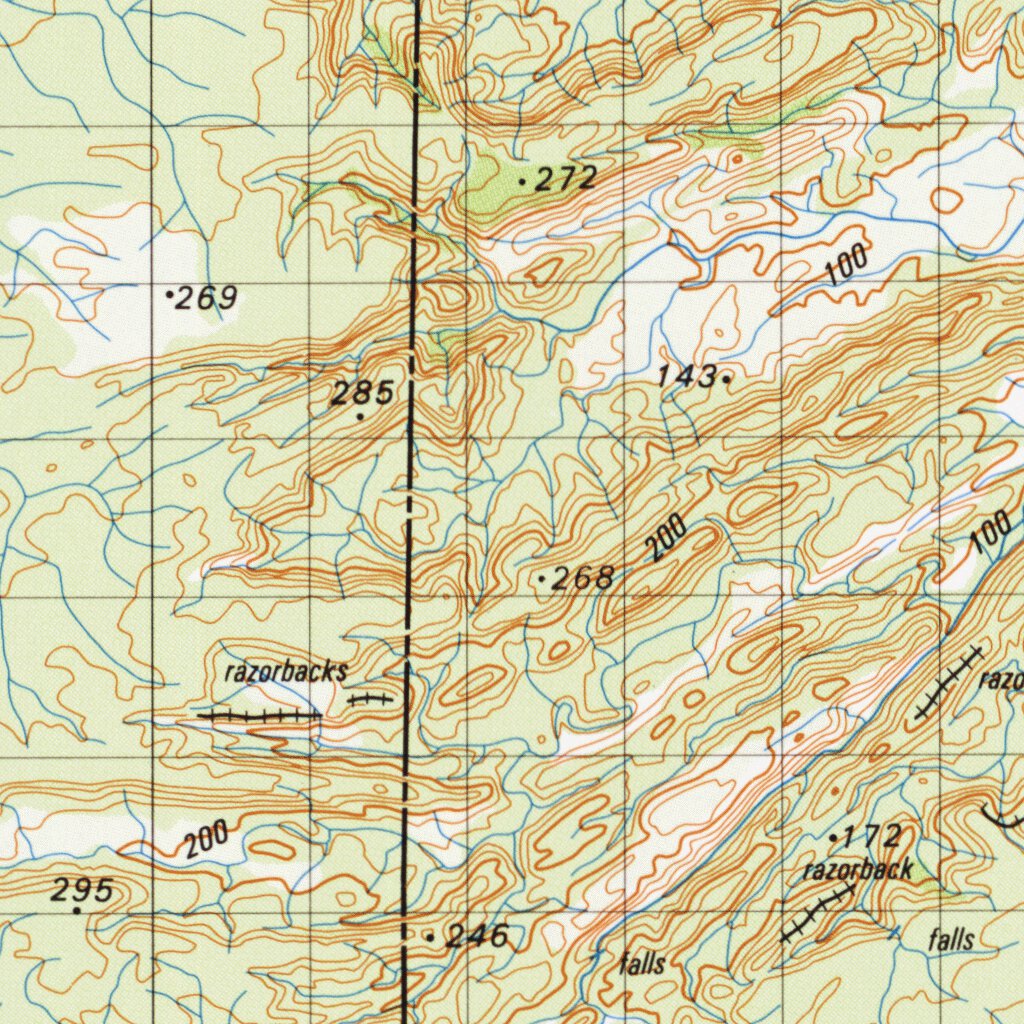 Moyle (4969) Map by Geoscience Australia | Avenza Maps