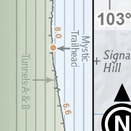 1707 Black Hills Day Hikes (map 01b) Preview 3