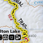 1707 Black Hills Day Hikes (map 03) Preview 2