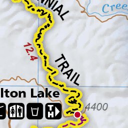 1707 Black Hills Day Hikes (map 03) Preview 2