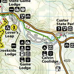 1707 Black Hills Day Hikes (map 06) Preview 2