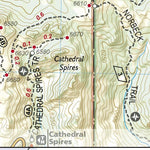 1707 Black Hills Day Hikes (map 12) Preview 3