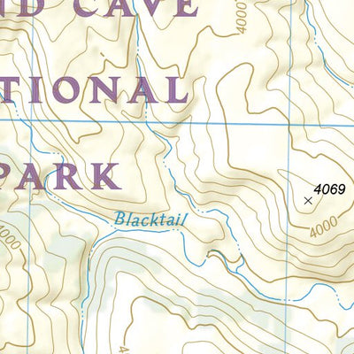 1707 Black Hills Day Hikes (map 05) Preview 3