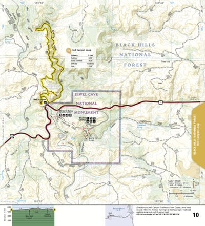1707 Black Hills Day Hikes (map 11) Preview 1