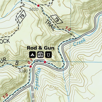 1707 Black Hills Day Hikes (map 14) Preview 3