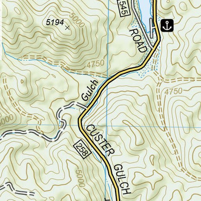 1707 Black Hills Day Hikes (map 15) Preview 3